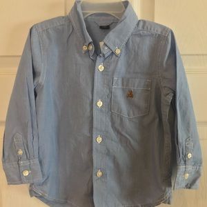 button down shirt by Gap size 3T blue